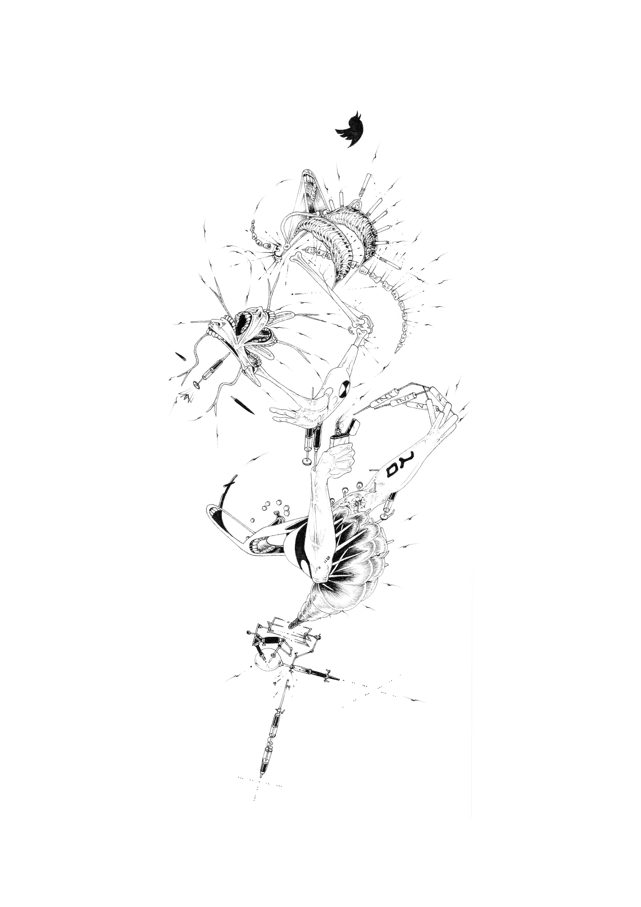 画集　Ralf Ziervogel Works on Skin - Ralf Ziervogel - 113 - Every Adidas Got Its